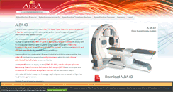 Desktop Screenshot of albahyperthermia.com